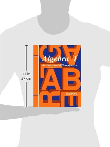 Saxon Algebra 1, Solutions Manual