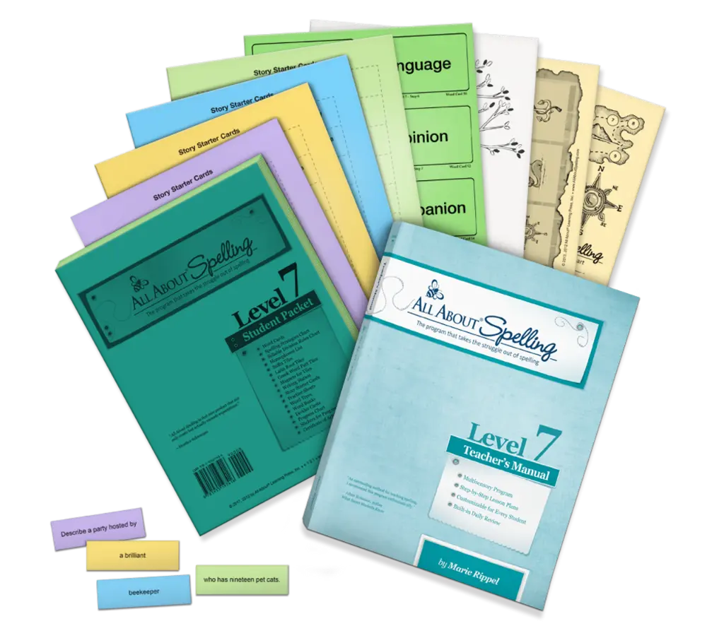 [AAS7] All About Spelling Level 7 Materials