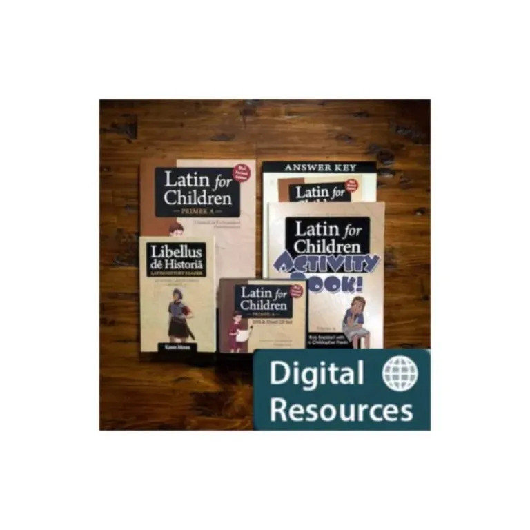 [9781600510007S] Latin for Children Primer A (Complete set Streaming)