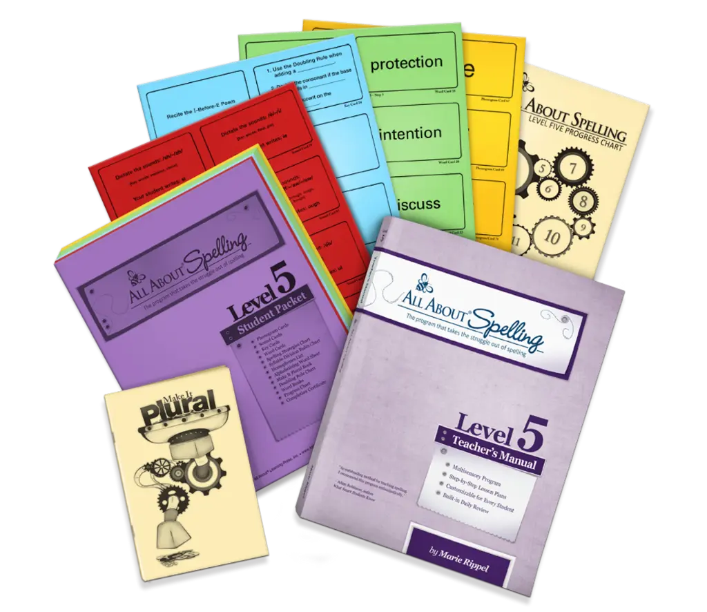 [AAS5] All About Spelling Level 5 Materials