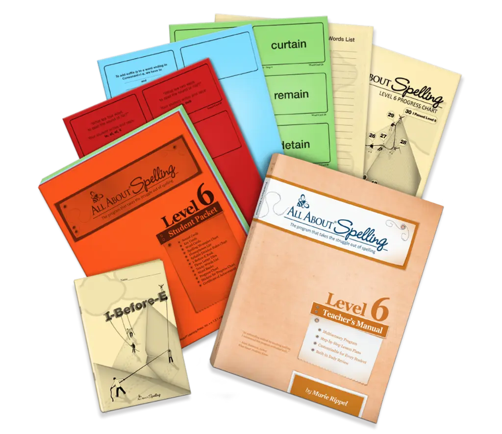 [AAS6] All About Spelling Level 6 Materials