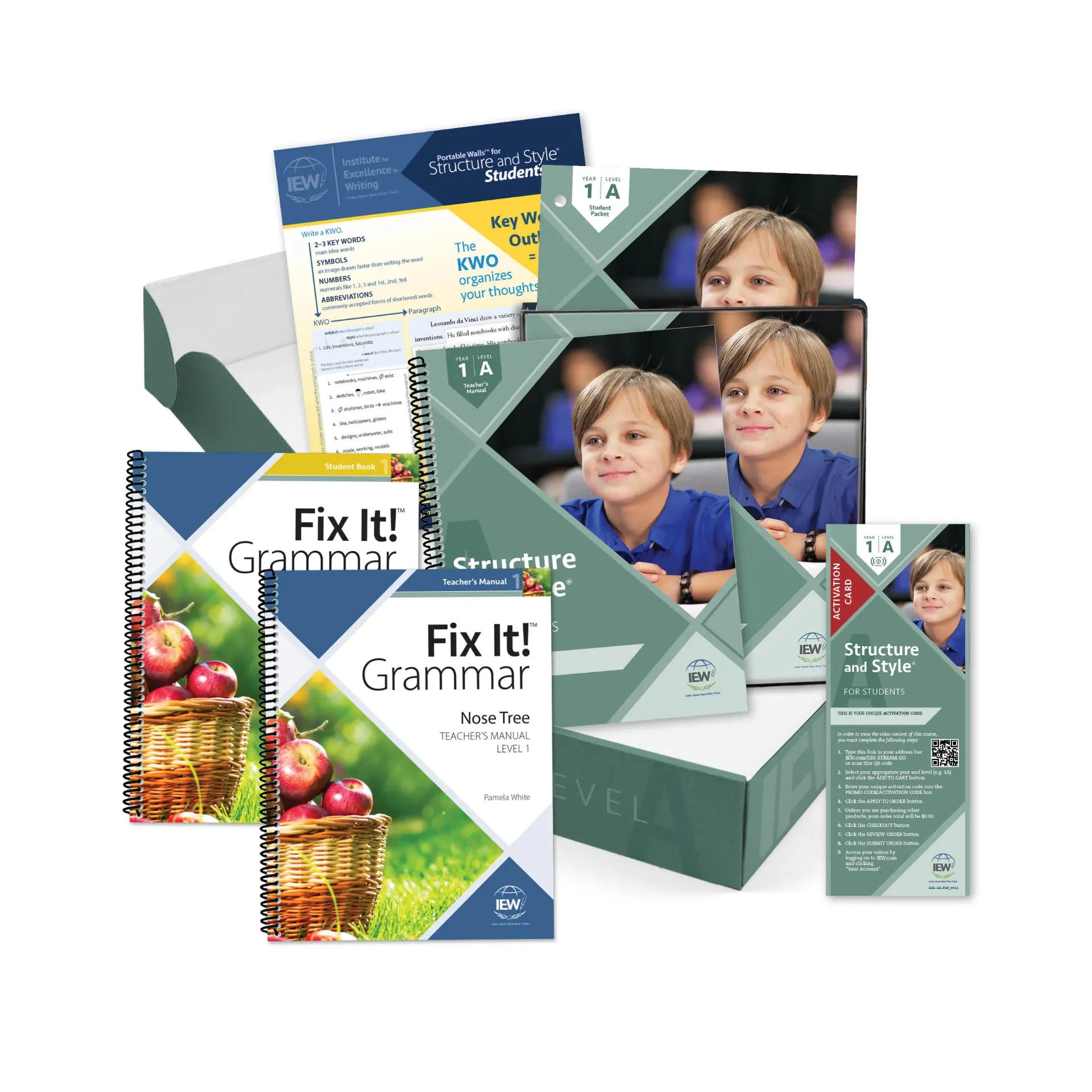 Structure and Style for Students : Year 1 Level A Basic Plus DVD