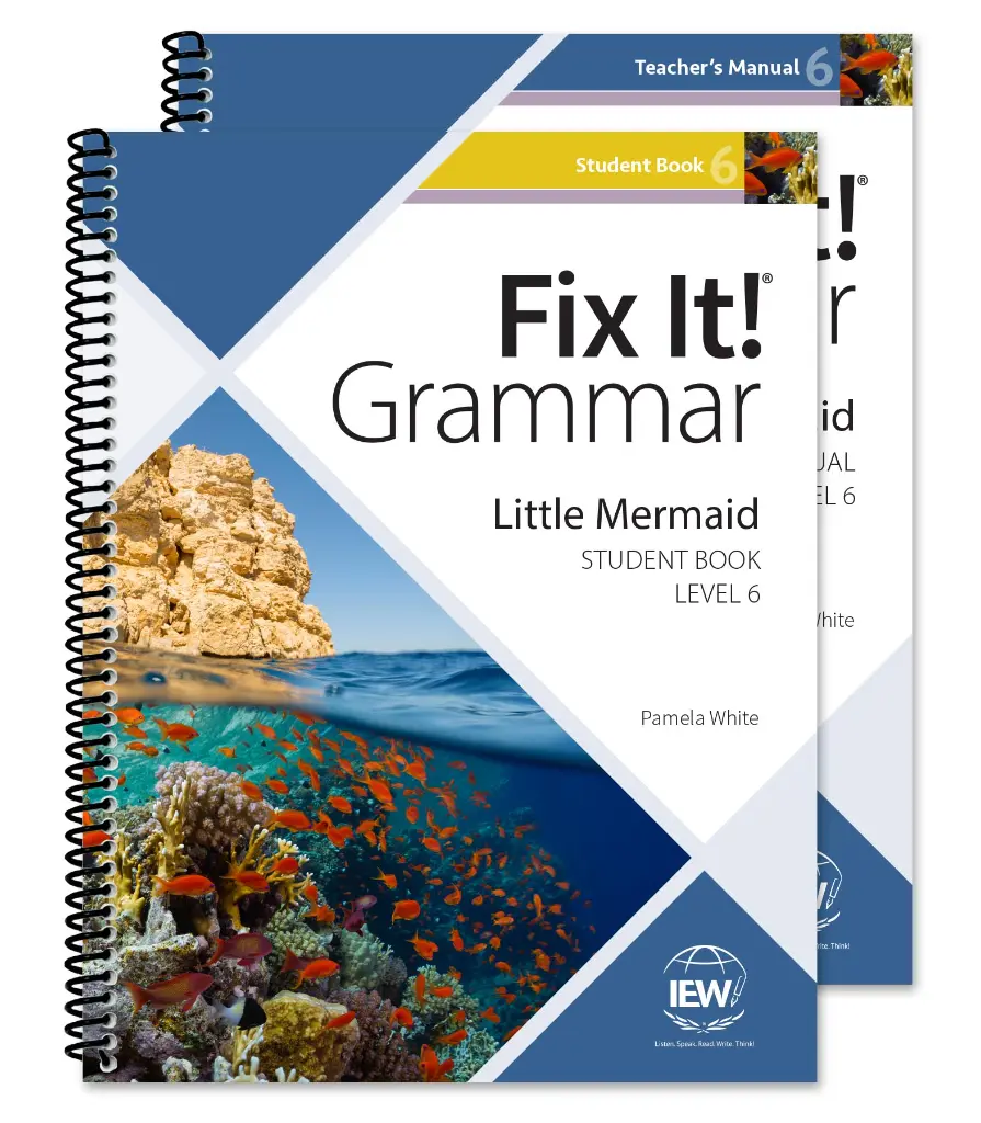 [Fix-L6-TS] Fix It! Grammar: Level 6 Little Mermaid [Teacher/Student Combo]