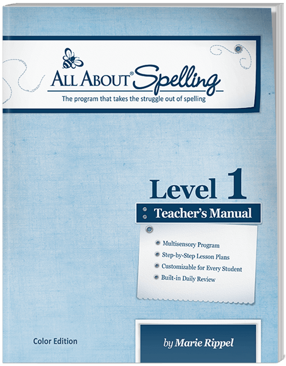 [AAS-L1-SP-C] All About Spelling Level 1 Teacher's Manual