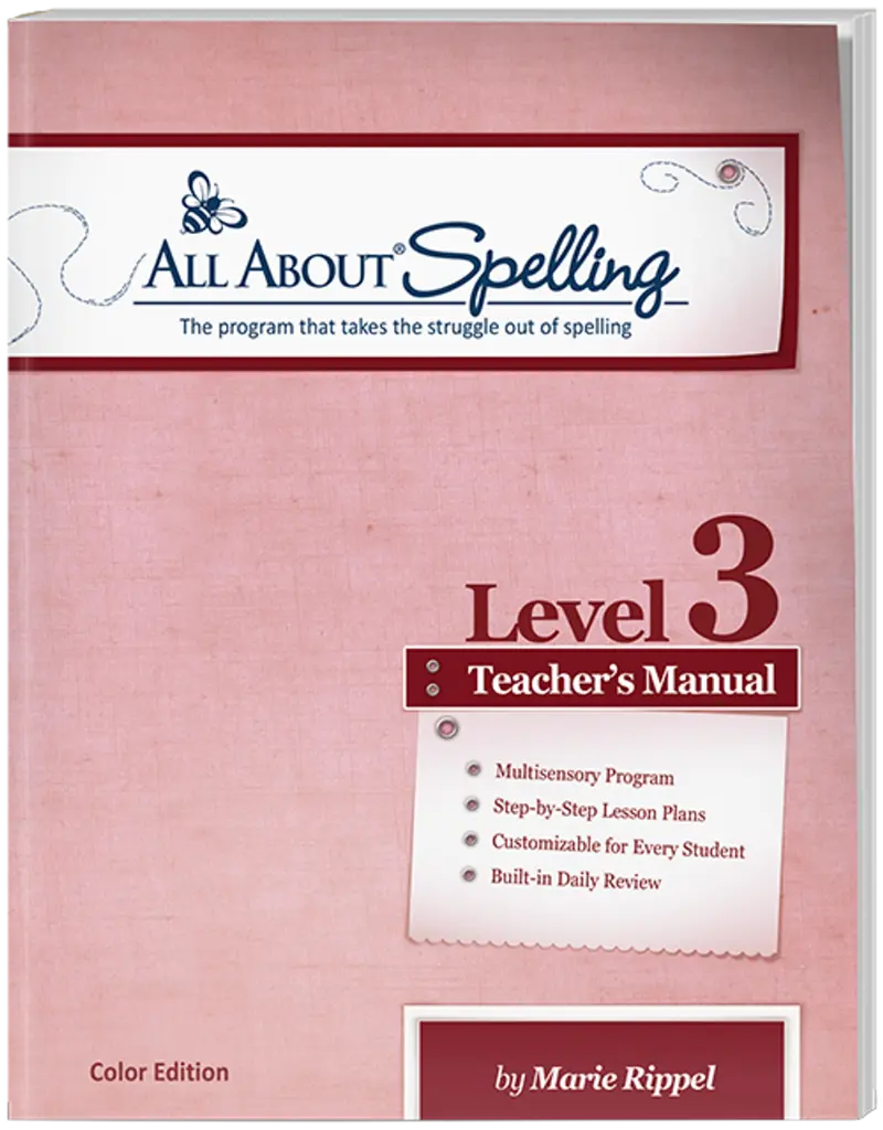 [AAS-L3-TM-C] All About Spelling Level 3 Teacher's Manual