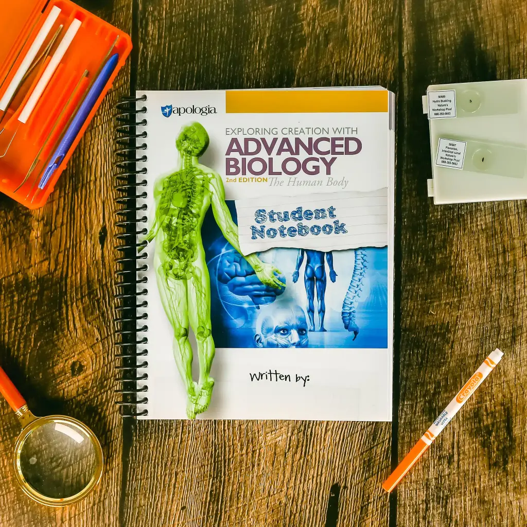 [APADBIOSNB] Exploring Creation with Advanced Biology: The Human Body, 2nd Edition, Student Notebook